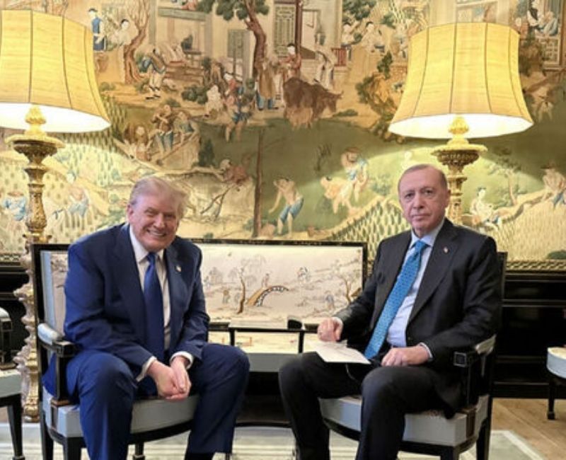 Cumhurbaşkanı Recep Tayyip Erdoğan, bugün Washington’da ABD Başkanı Donald Trump