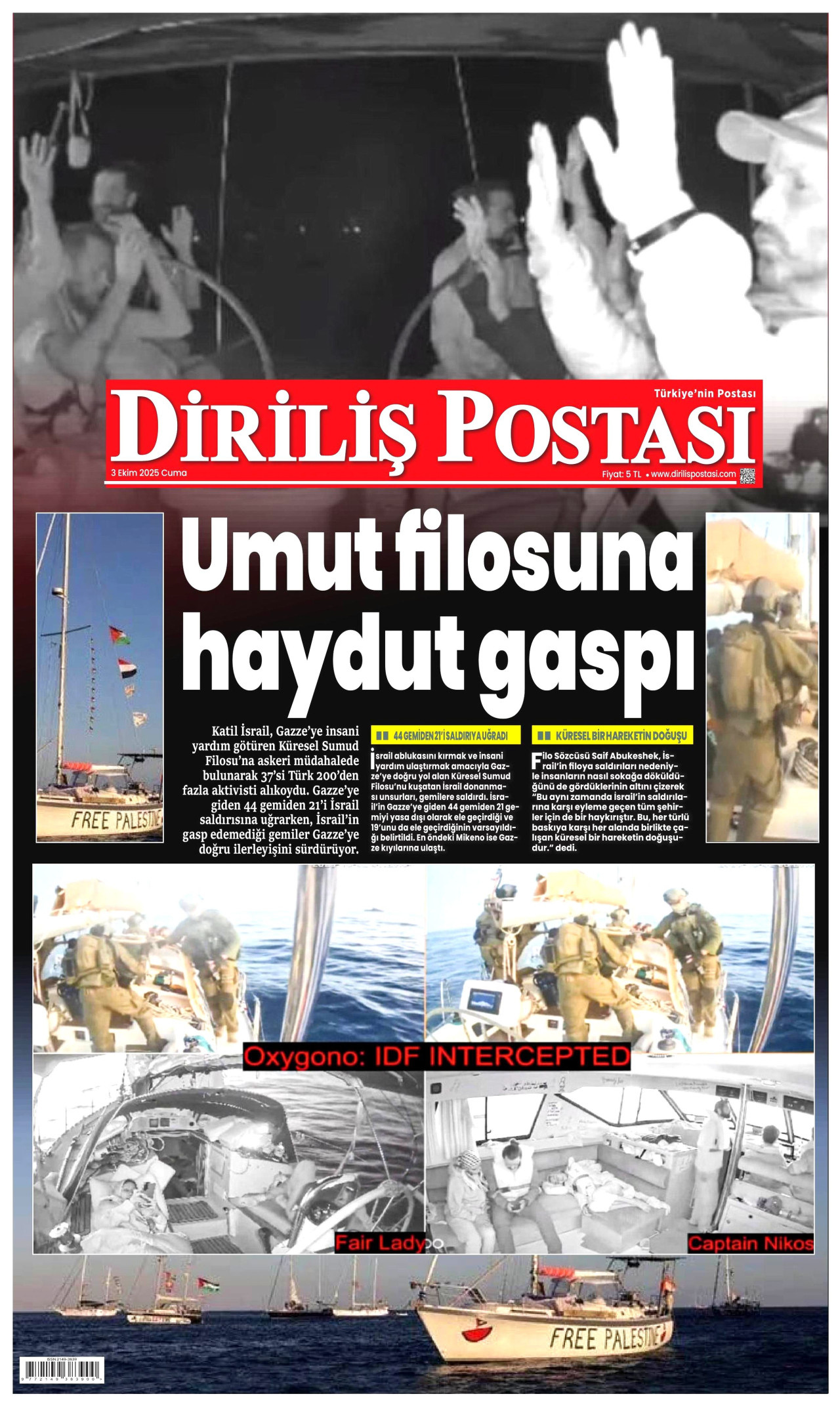 Gazeteler manşetine hangi haberleri taşıdı? İşte 3 Ekim Cuma gazete manşetleri