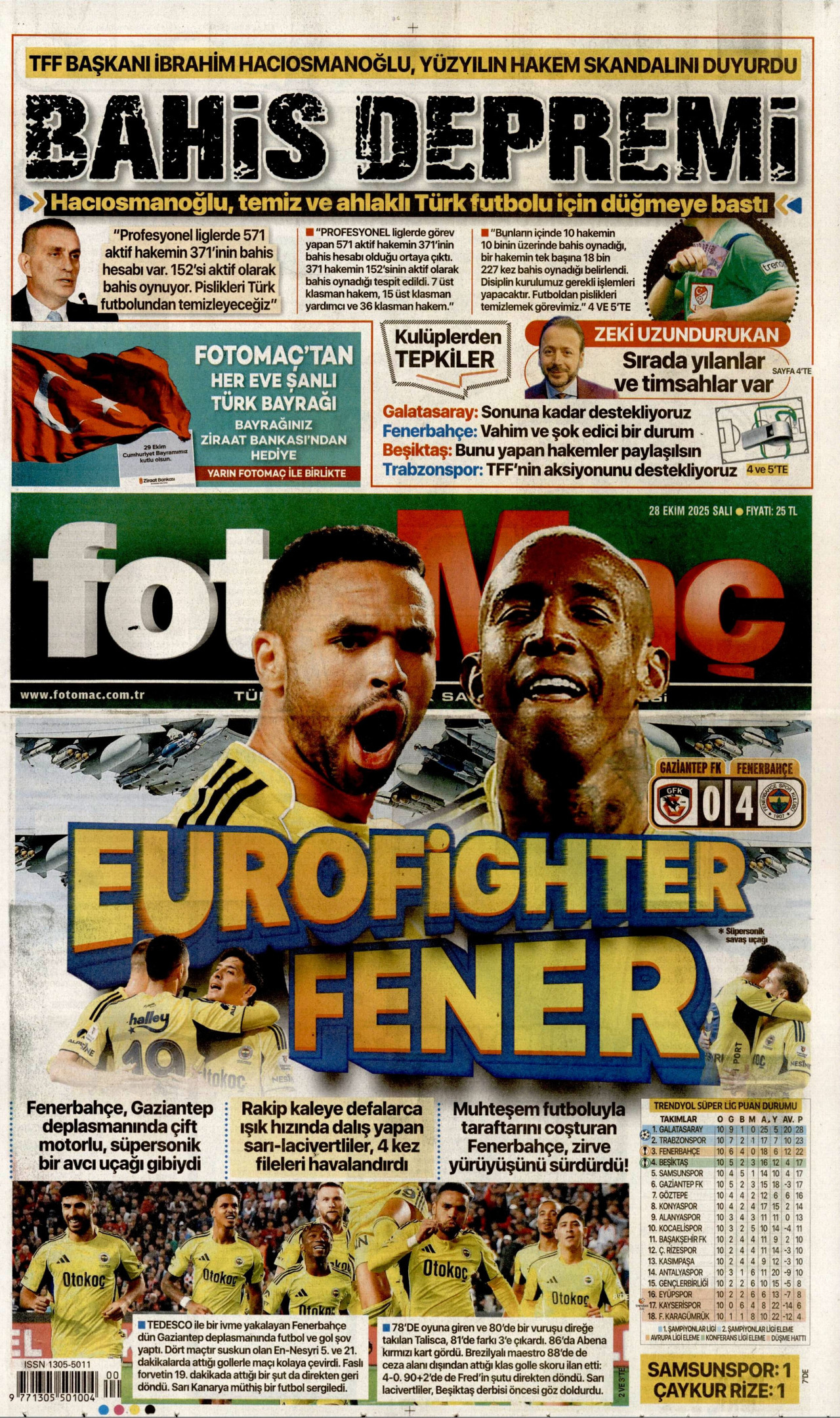 Gazeteler manşetine hangi haberleri taşıdı? İşte 28 Ekim Salı gazete manşetleri