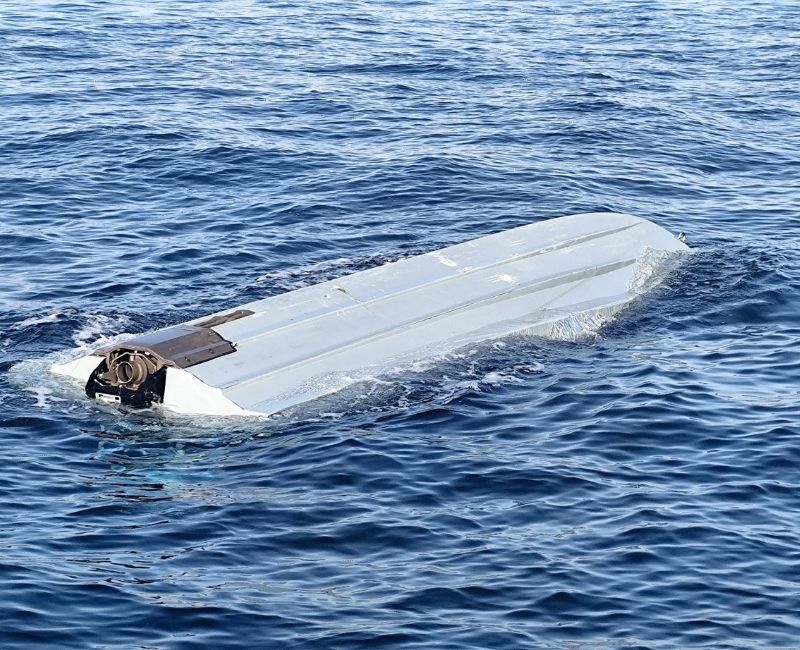 Trabzon’un ardından Artvin’in Hopa ilçesi açıklarında da bir insansız deniz