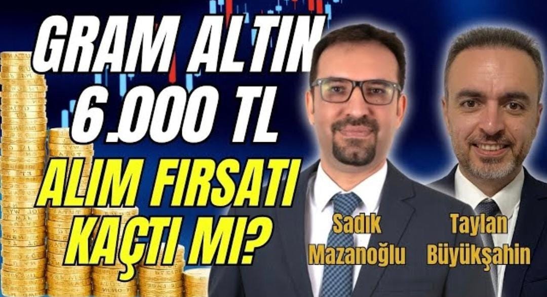 Finansal danışman Sadık Mazanoğlu, TC Lira TV'de yaptığı açıklamada Borsa