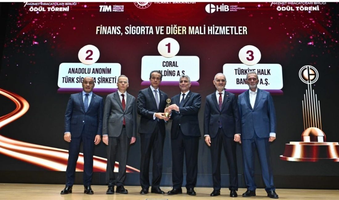 Anadolu Sigorta, Türkiye’nin ihracat performansına katkı sunan firmaların ödüllendirildiği 2024