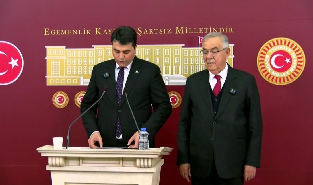 Demokrat Parti (DP) Genel Başkanı Gültekin Uysal, TBMM’de kurulan Milli