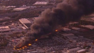 ABD’nin Kentucky eyaletinde UPS’e ait bir kargo uçağının kalkıştan saniyeler