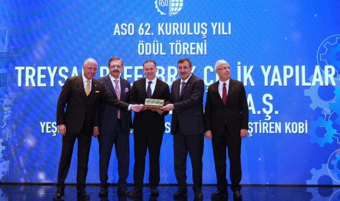 IC Holding grup şirketlerinden Treysan, Ankara Sanayi Odası’nın (ASO) 62.