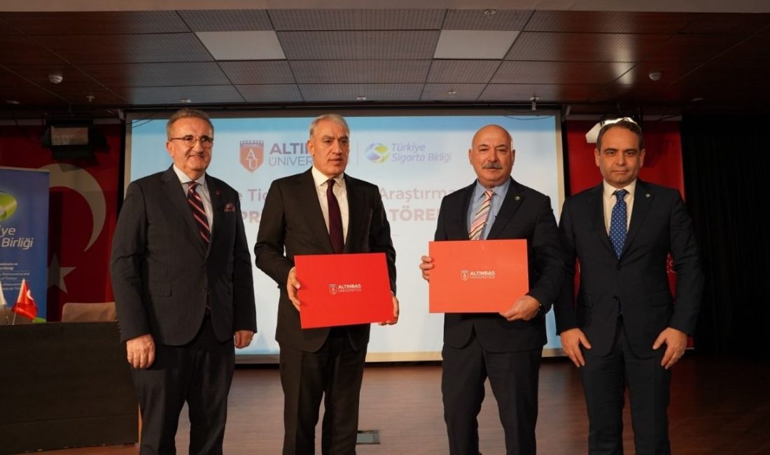 Türkiye Sigorta Birliği’nin katkılarıyla Altınbaş Üniversitesi bünyesinde hayata geçirilecek Sigorta