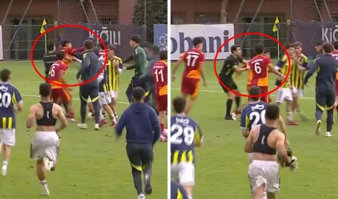 U19 PAF Ligi'nde oynanan Fenerbahçe-Galatasaray maçında gerilim maç sonuna yansıdı.