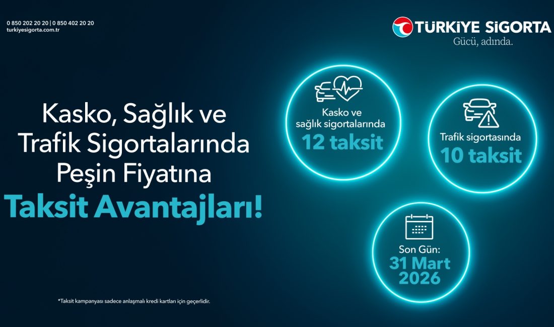 Türkiye Sigorta, bireysel sigorta ürünlerine erişilebilirliği artırmak amacıyla sağlık, kasko