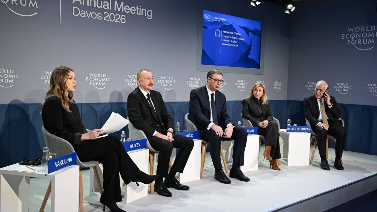 Dünya Ekonomik Forumu’nun (WEF) İsviçre’nin Davos kentinde düzenlenen yıllık toplantısı