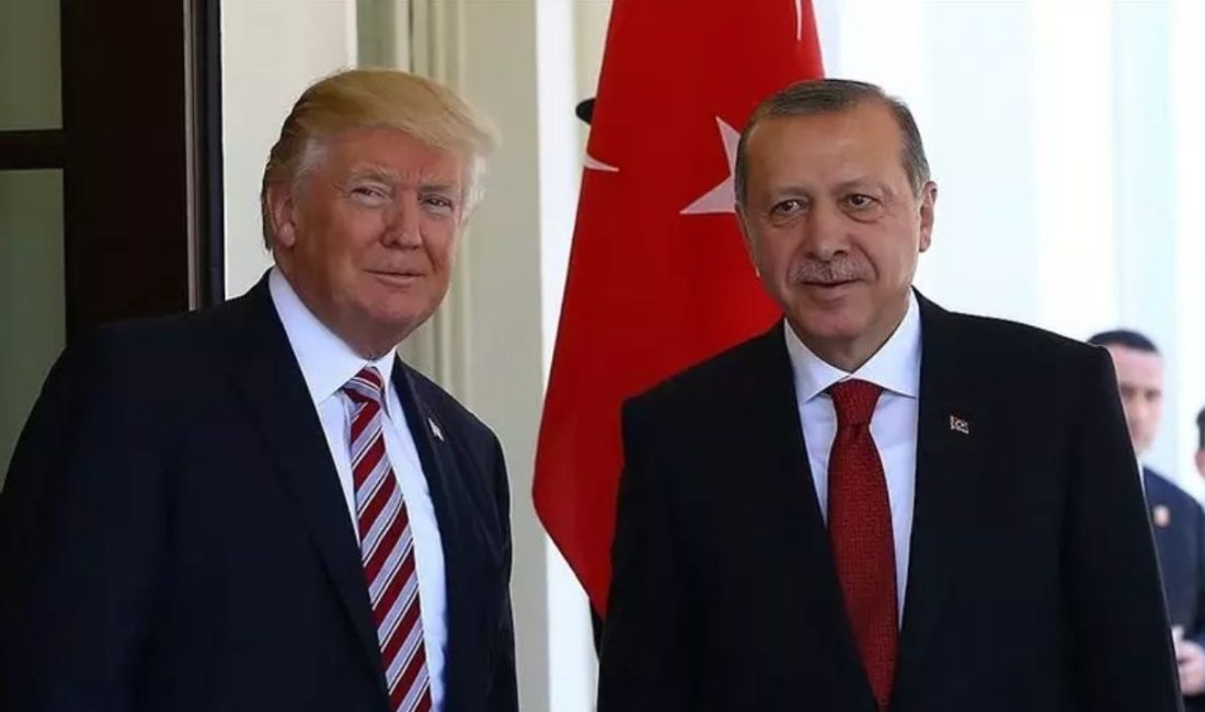 Cumhurbaşkanı Recep Tayyip Erdoğan ve ABD Başkanı Donald Trump telefonda
