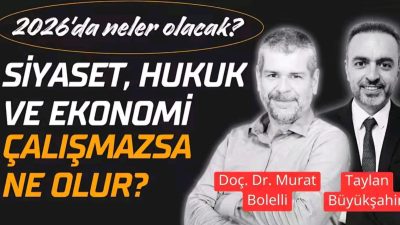 Akademisyen-Yazar Doç. Dr. Murat Bolelli, 2025 yılında yaşanan siyasi, hukuki