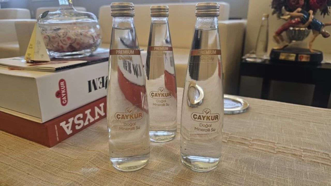 ÇAYKUR Genel Müdürü Yusuf Ziya Alim, cam şişe su satışlarının