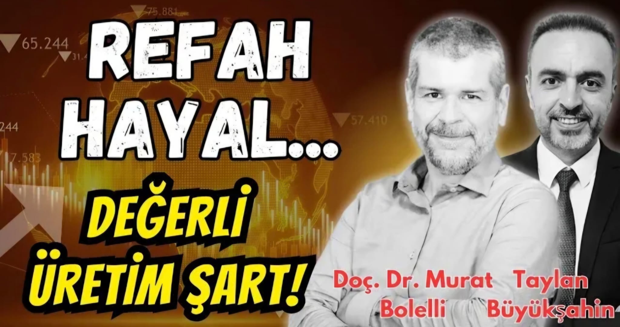 Akademisyen-Yazar Doç. Dr. Murat Bolelli, Türkiye’nin kişi başı milli gelir