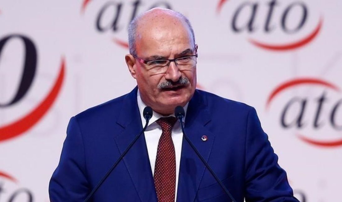 ATO Meclis Toplantısı’nda konuşan ATO Başkanı Gürsel Baran, AB’nin Hindistan