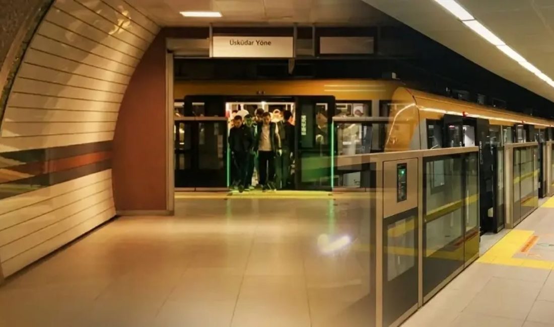 İstanbul’da M5 Üsküdar–Samandıra Metro Hattı’nda, Sultanbeyli etabının hizmete açılması öncesi