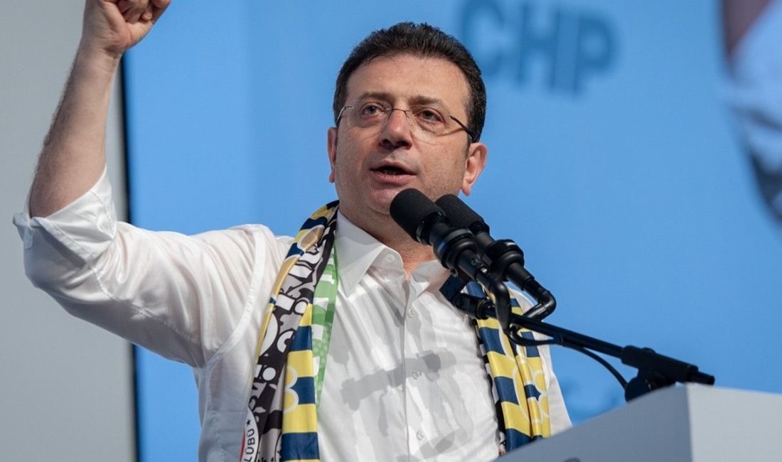Tutuklu İBB Başkanı ve CHP’nin Cumhurbaşkanı adayı Ekrem İmamoğlu, İBB