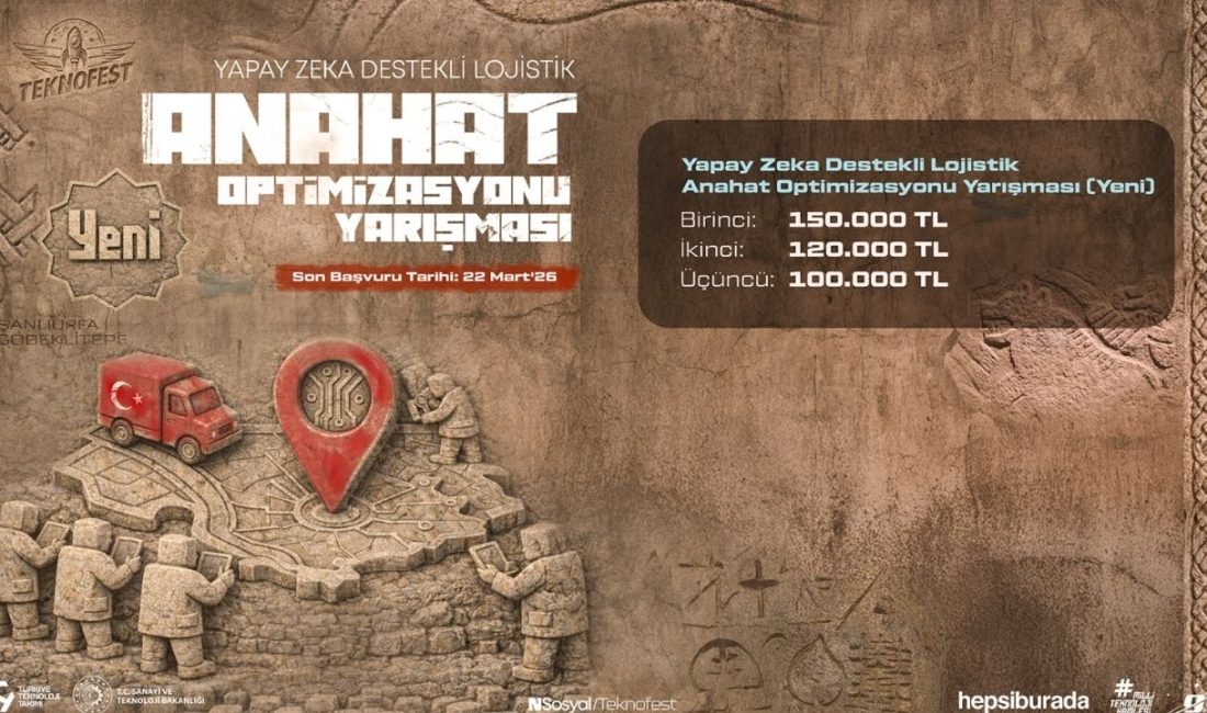 TEKNOFEST 2026 kapsamında Hepsiburada’nın düzenlediği “Yapay Zeka Destekli Lojistik Anahat