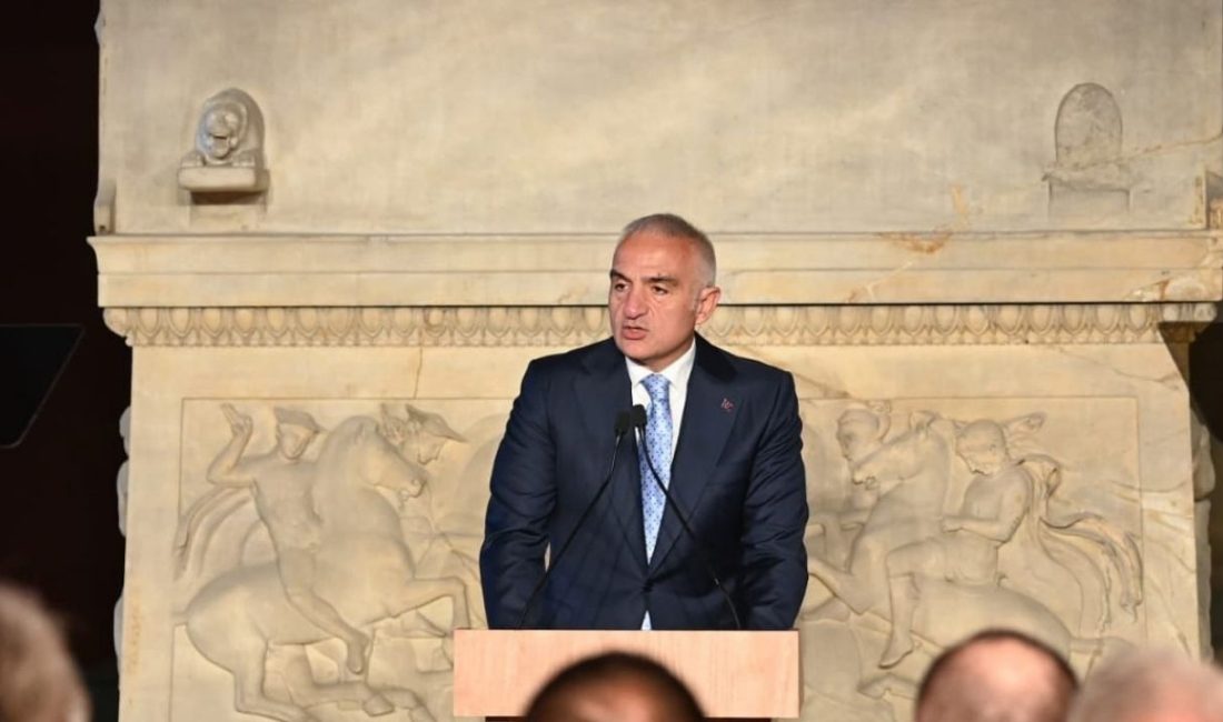 Kültür ve Turizm Bakanı Mehmet Nuri Ersoy, kültürel mirasın korunması