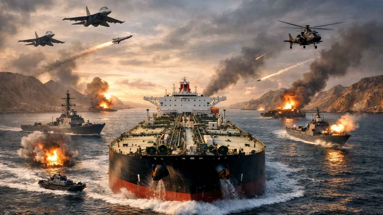 Dünya ekonomisinin önemli bir bölümü aslında yalnızca birkaç kilometrelik bir