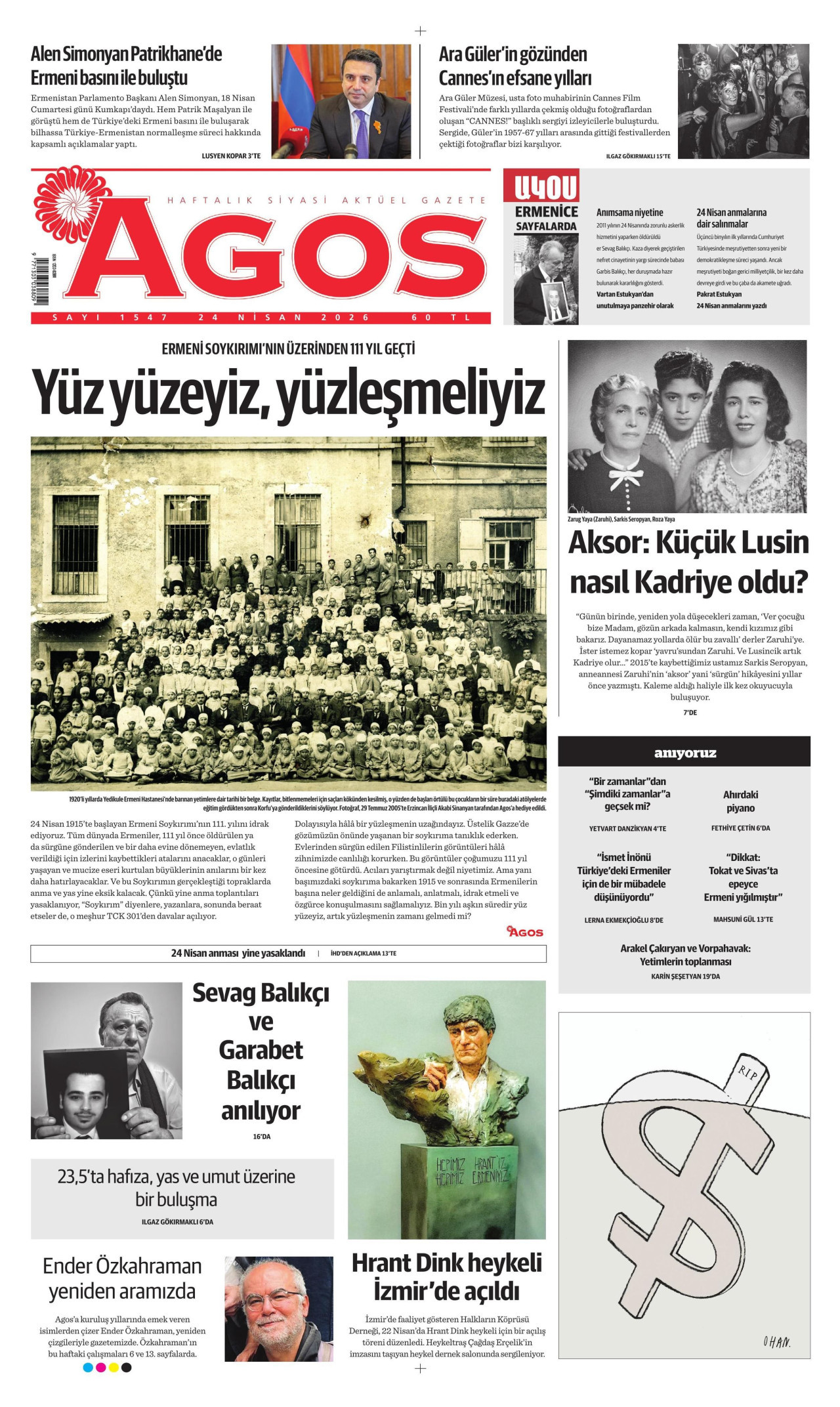 Gazeteler manşetine hangi haberleri taşıdı? İşte 24 Nisan Cuma gazete manşetleri