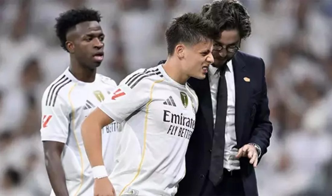 : Real Madrid forması giyen milli futbolcu Arda Güler’in sakatlığı