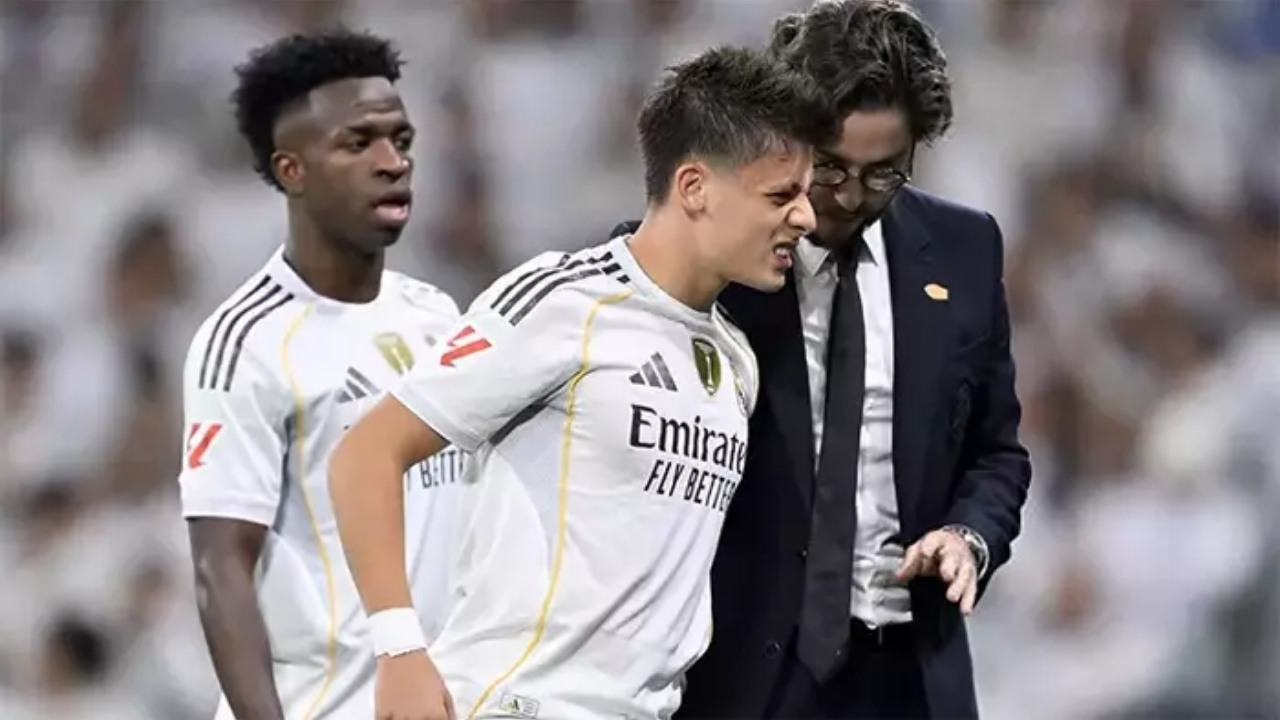: Real Madrid forması giyen milli futbolcu Arda Güler’in sakatlığı