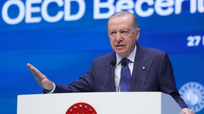 Cumhurbaşkanı Recep Tayyip Erdoğan, OECD Beceriler Zirvesi’nde yaptığı konuşmada, küresel