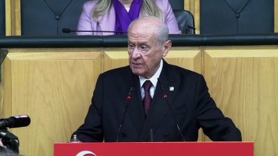 MHP lideri Devlet Bahçeli, TBMM’deki grup toplantısında Orta Doğu’daki gelişmeleri