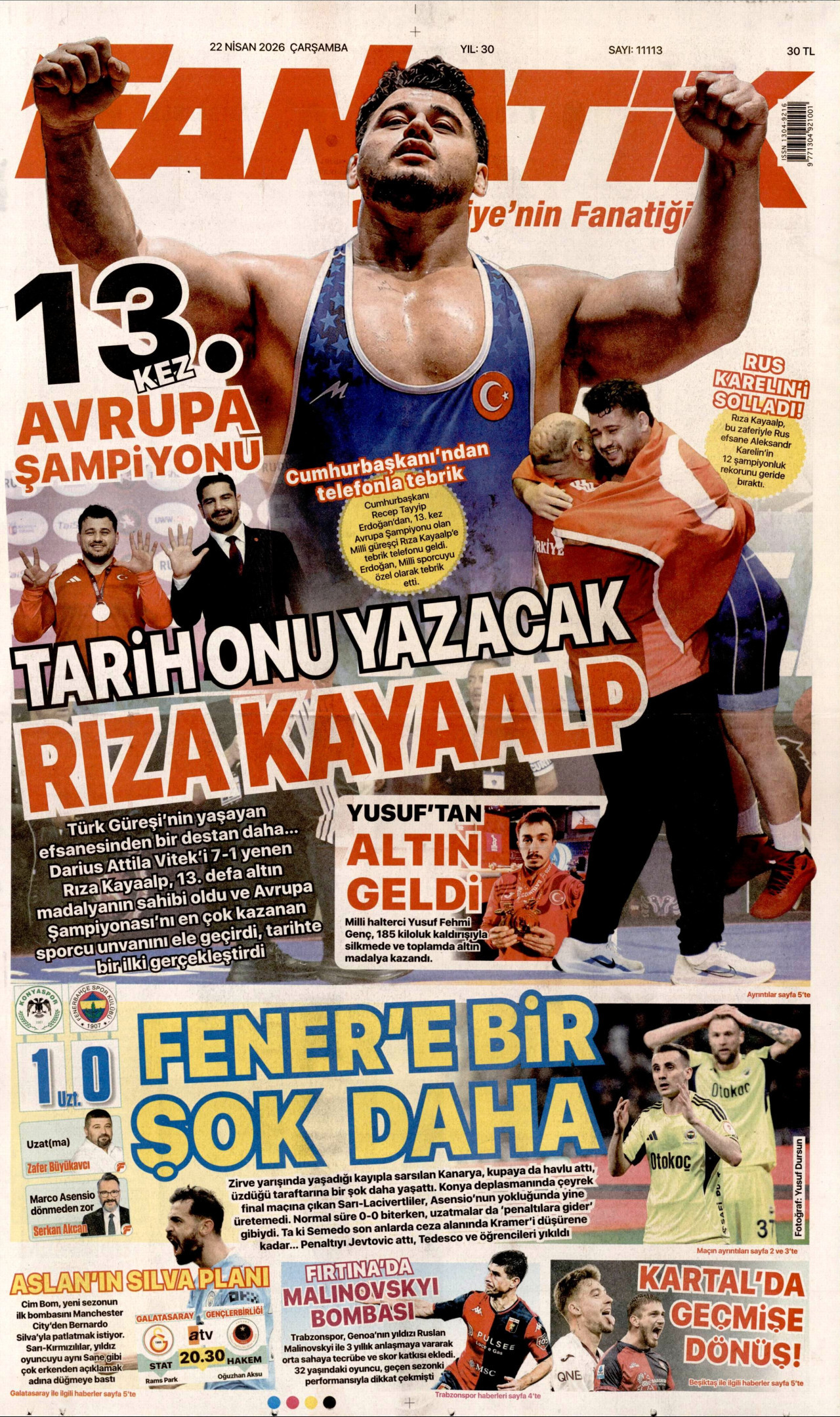 Gazeteler manşetine hangi haberleri taşıdı? İşte 22 Nisan Çarşamba gazete manşetleri