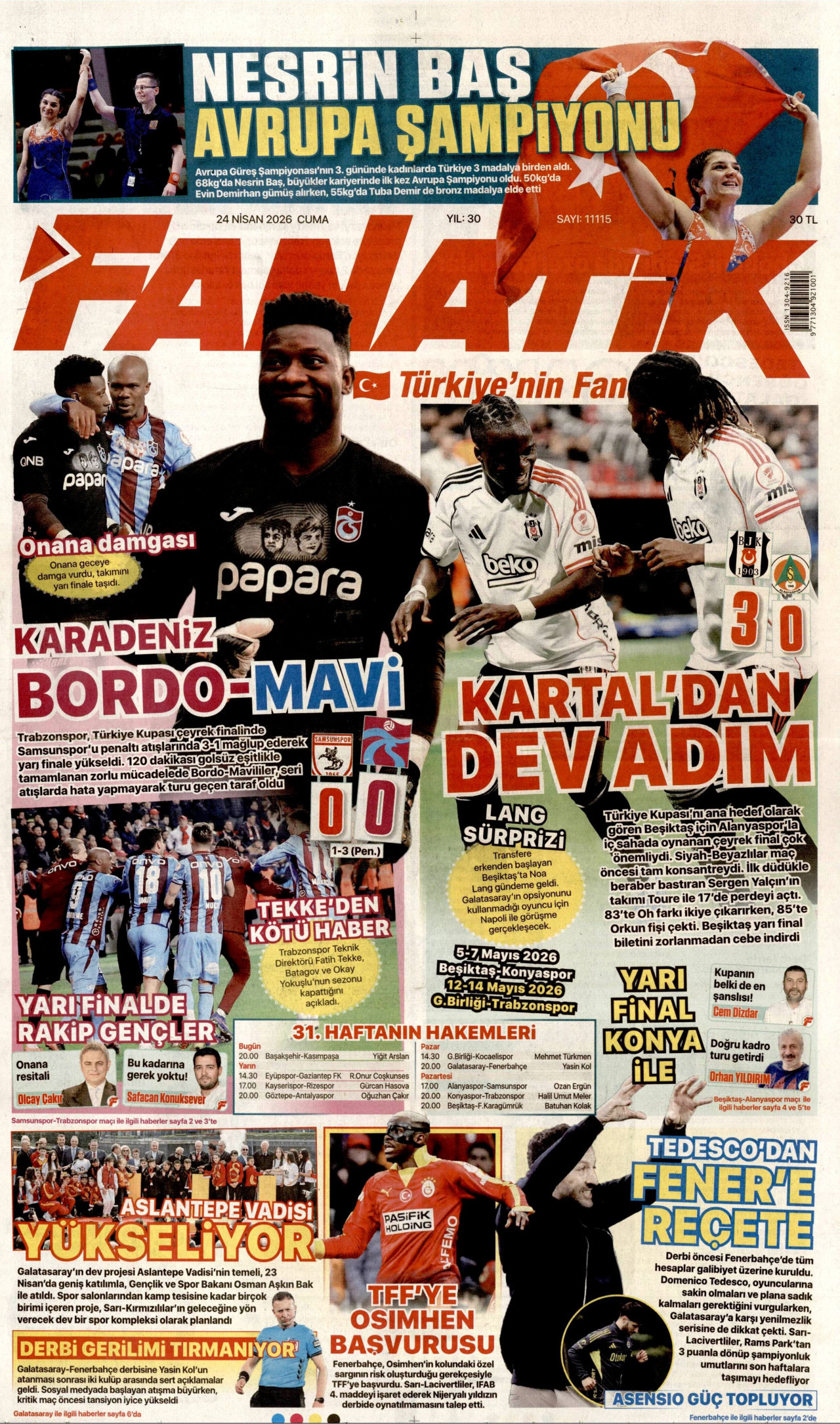 Gazeteler manşetine hangi haberleri taşıdı? İşte 24 Nisan Cuma gazete manşetleri