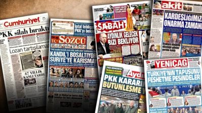Yeni günün gazeteleri, Türkiye gündemini belirleyen başlıklarla okurla buluştu. Ülke