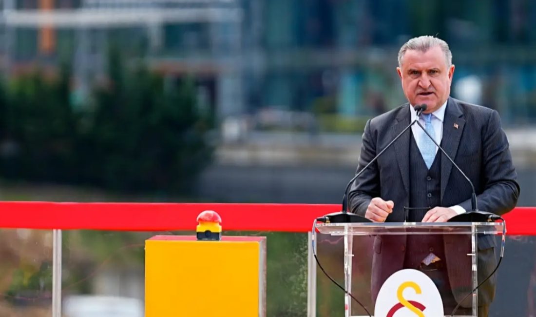 Galatasaray’ın Aslantepe projesinin temel atma töreninde Gençlik ve Spor Bakanı