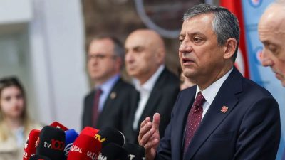CHP Genel Başkanı Özgür Özel, Türk-İş Genel Başkanı Ergün Atalay’ı