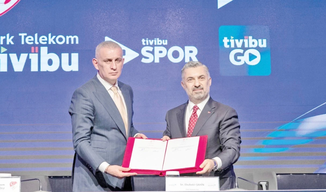 Türkiye Futbol Federasyonu ile Türk Telekom arasında imzalanan yeni anlaşmayla