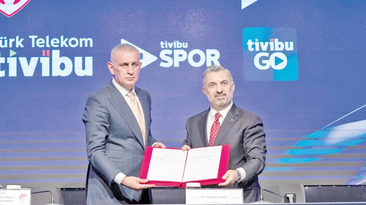 Türkiye Futbol Federasyonu ile Türk Telekom arasında imzalanan yeni anlaşmayla