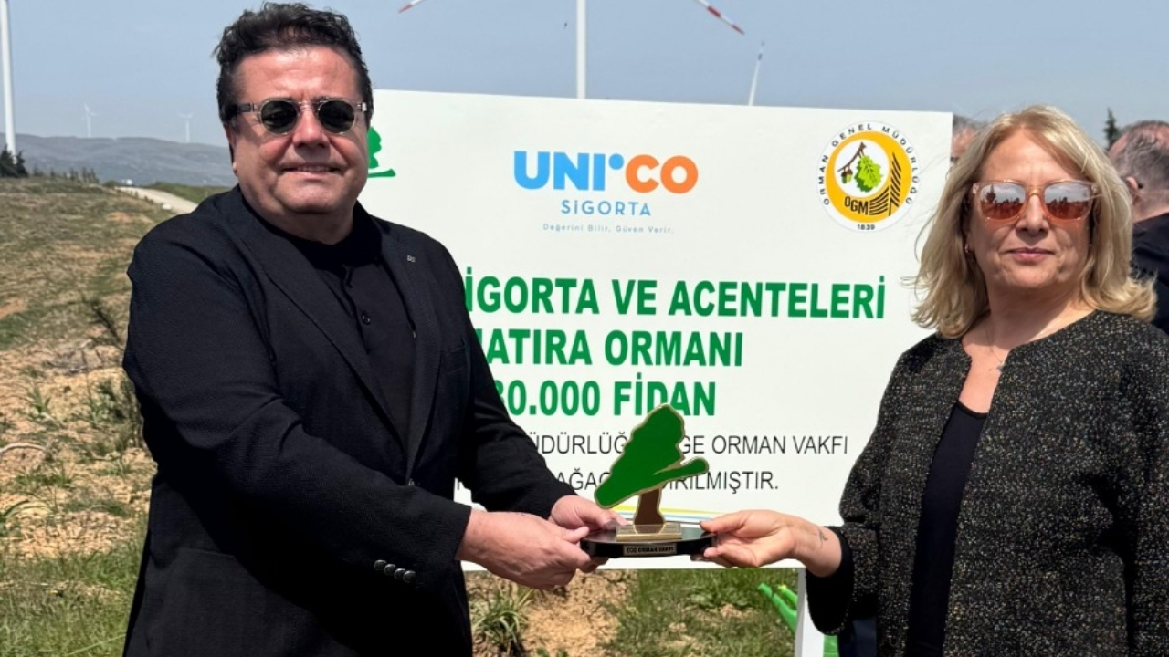 Unico Sigorta’dan Bursa’da 30 bin fidanlık hatıra ormanı