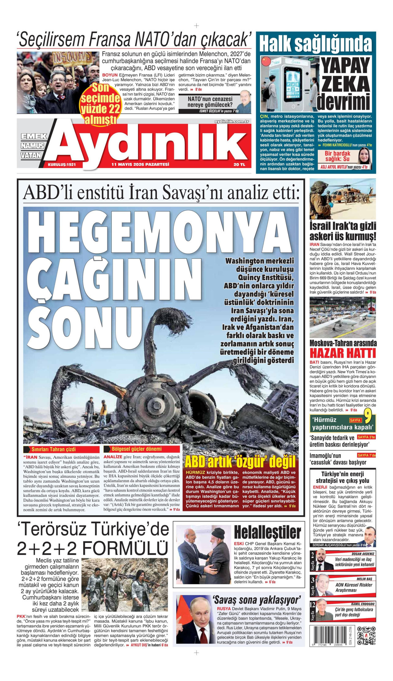 Gazeteler manşetine hangi haberleri taşıdı? İşte 11 Mayıs Pazartesi gazete manşetleri