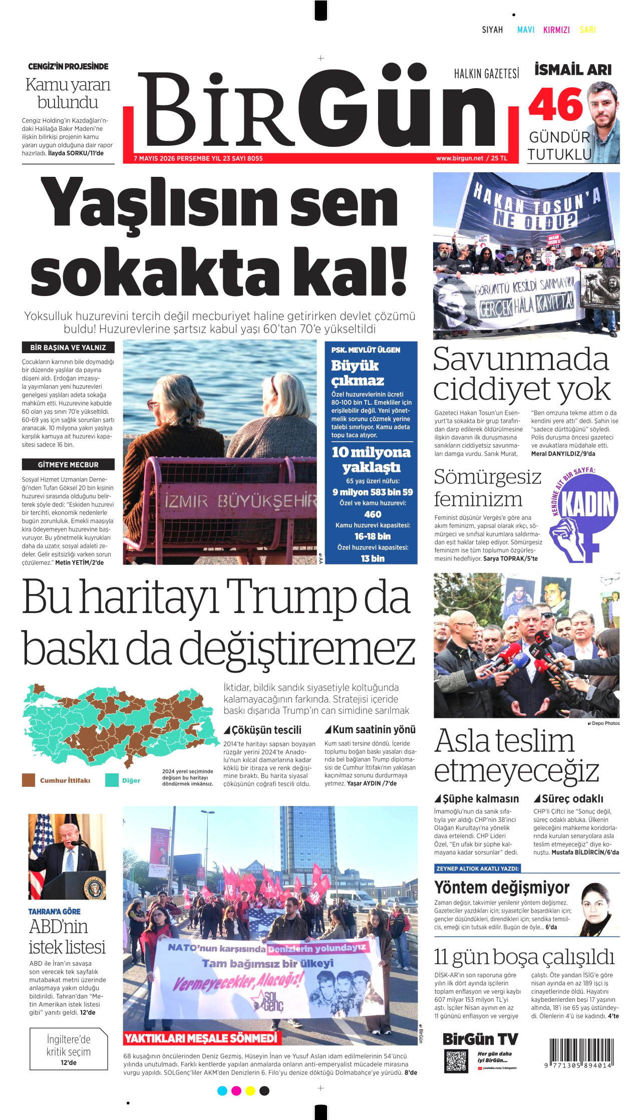 Gazeteler manşetine hangi haberleri taşıdı? İşte 7 Mayıs Perşembe gazete manşetleri