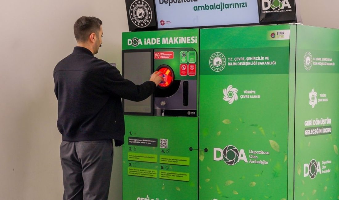 Türkiye genelinde hayata geçirilecek Depozitosu Olan Ambalajlar (DOA) sistemi için