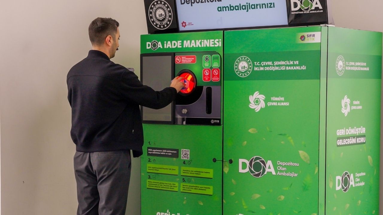 Türkiye genelinde hayata geçirilecek Depozitosu Olan Ambalajlar (DOA) sistemi için