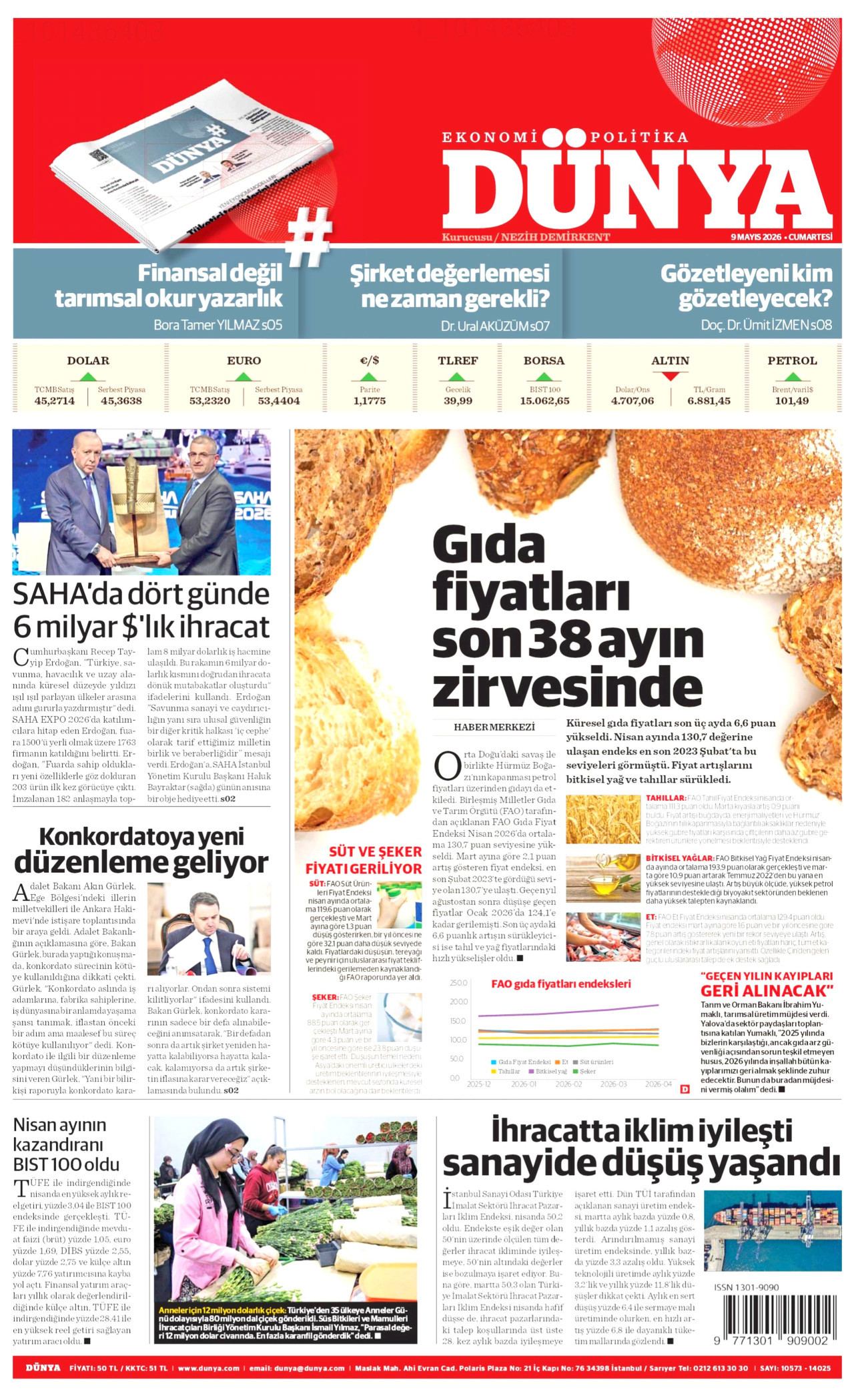 Gazeteler manşetine hangi haberleri taşıdı? İşte 9 Mayıs Cumartesi gazete manşetleri