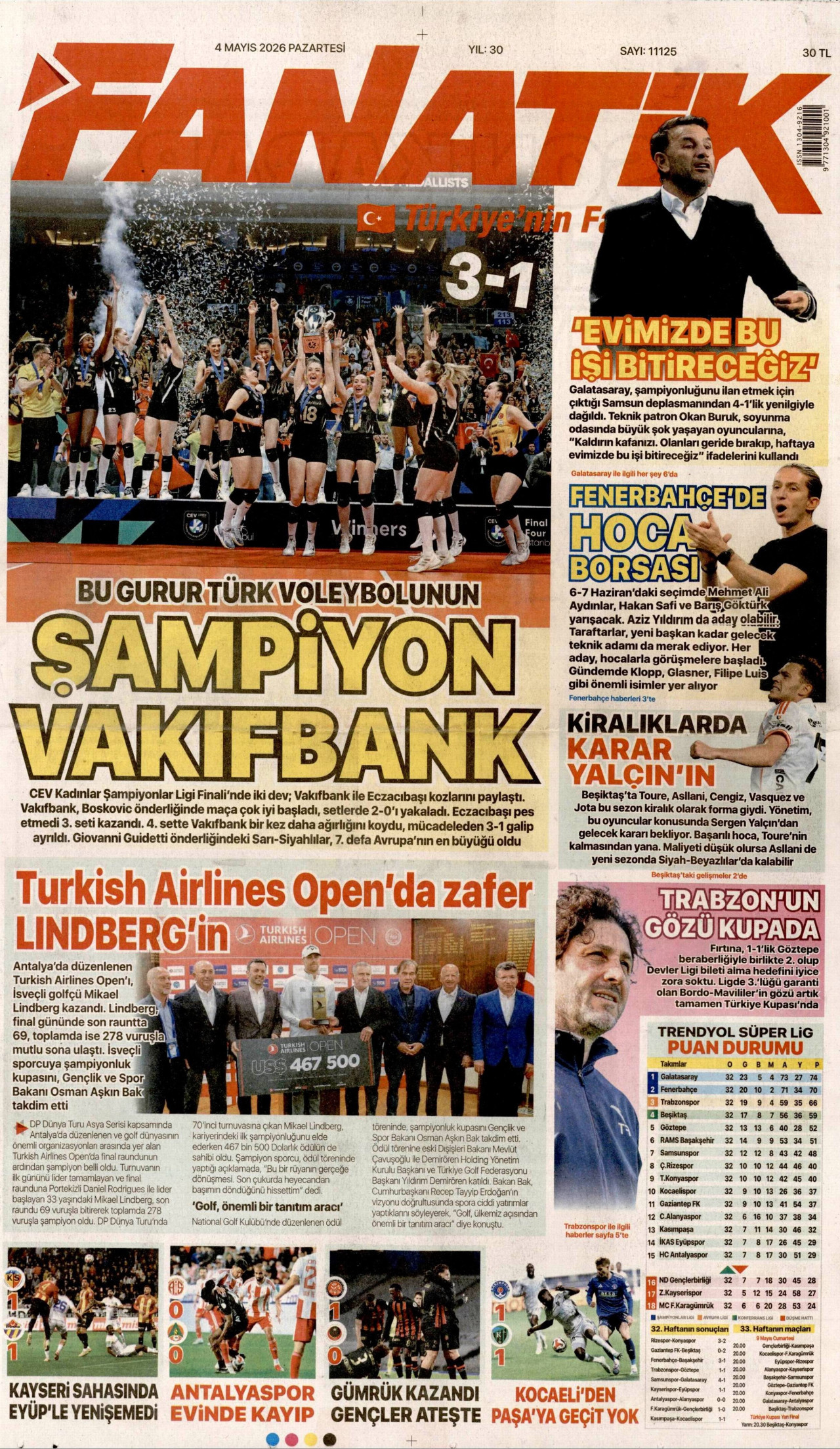 Gazeteler manşetine hangi haberleri taşıdı? İşte 4 Mayıs Pazartesi gazete manşetleri 25 Gazeteler manşetine hangi haberleri taşıdı? İşte 4 Mayıs Pazartesi gazete manşetleri