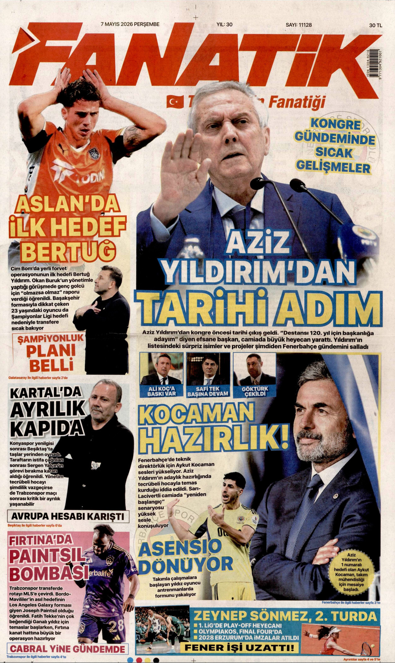 Gazeteler manşetine hangi haberleri taşıdı? İşte 7 Mayıs Perşembe gazete manşetleri