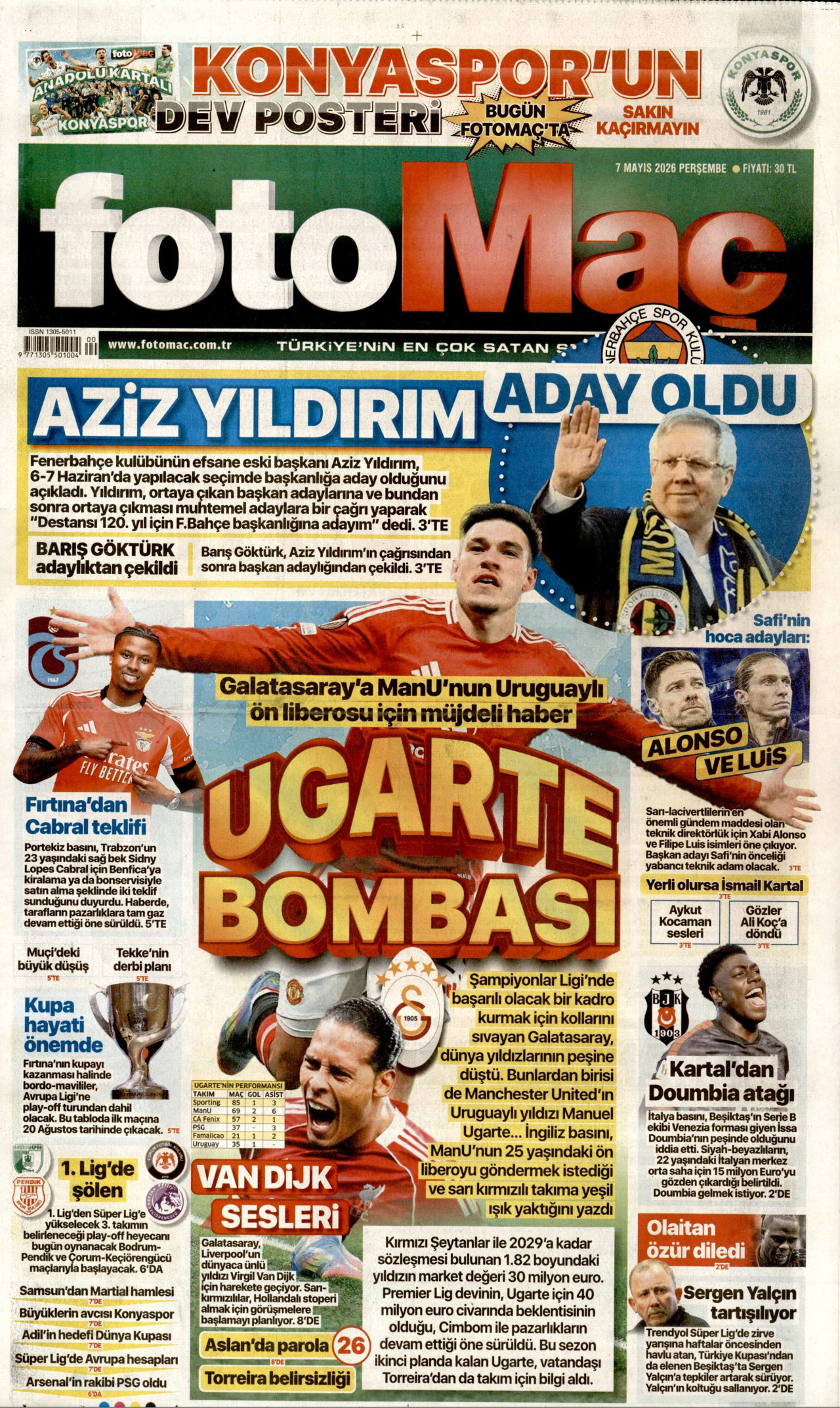 Gazeteler manşetine hangi haberleri taşıdı? İşte 7 Mayıs Perşembe gazete manşetleri
