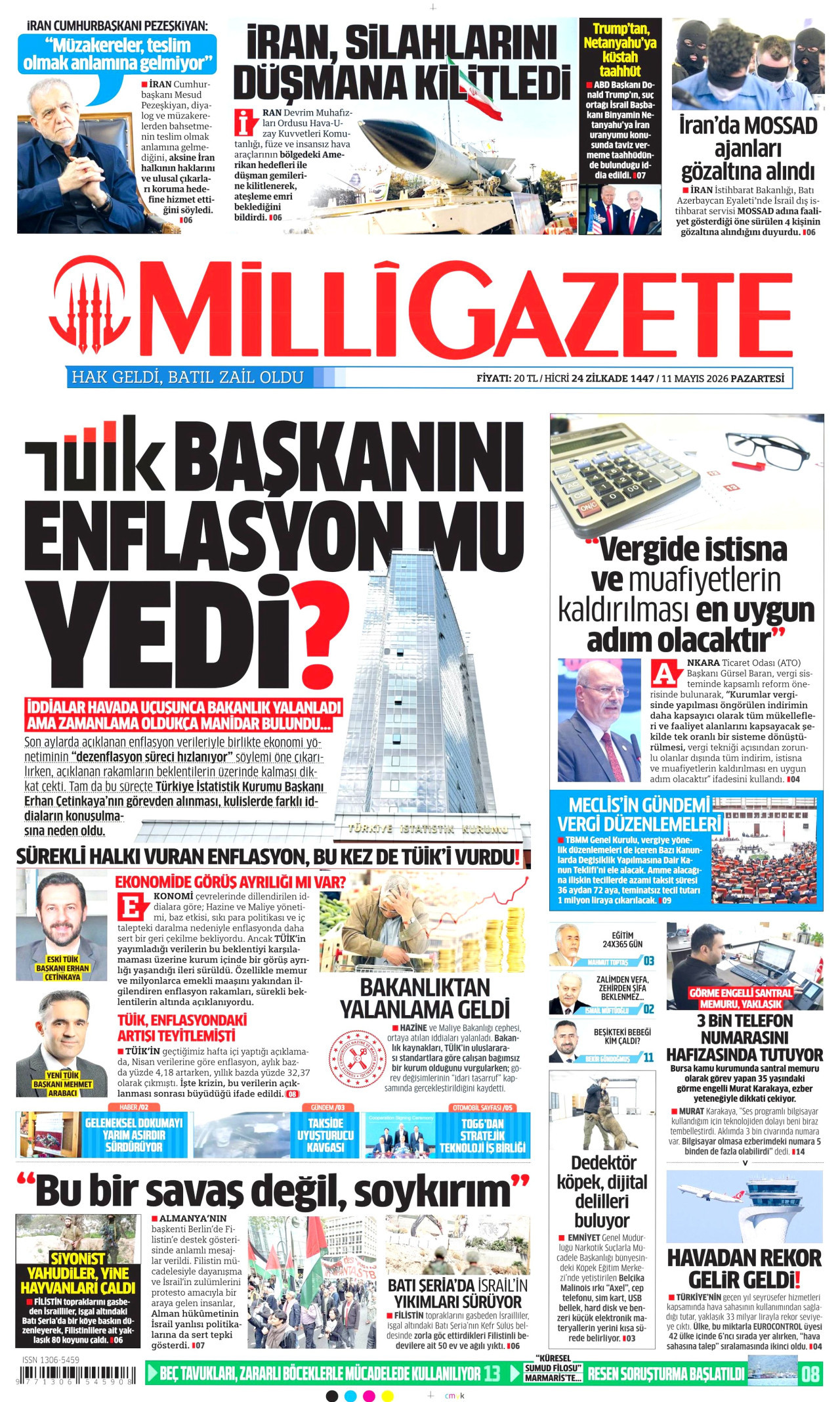 Gazeteler manşetine hangi haberleri taşıdı? İşte 11 Mayıs Pazartesi gazete manşetleri