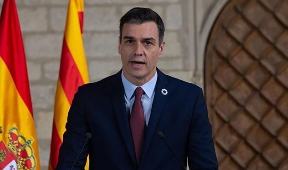 İspanya Başbakanı Pedro Sanchez’i Ermenistan’a götüren resmi uçak, uçuş sırasında