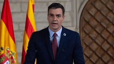 İspanya Başbakanı Pedro Sanchez’i Ermenistan’a götüren resmi uçak, uçuş sırasında